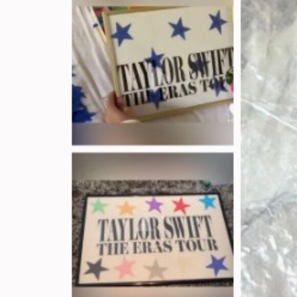 ** Taylor Swift The Eras Tour Official Merch Clear Shopping Bag - Picture 4 of 5